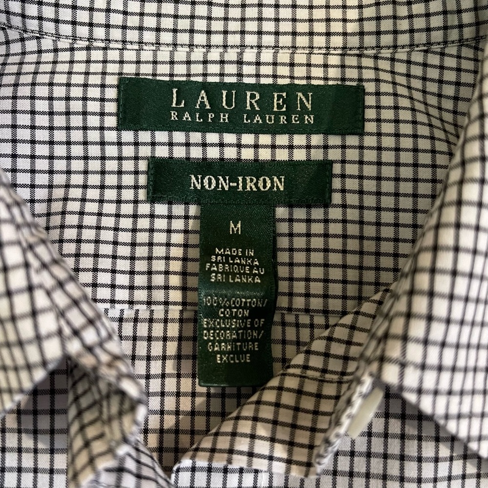 LRL Non Iron 3/4 Sleeve Button Down Shirt - Picture 2 of 11